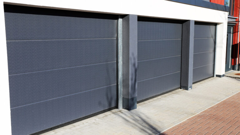 Triple Sectional Home Garage Door Installation